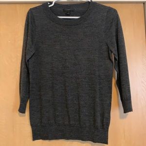 Jcrew wool 3/4 sweater